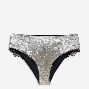 For-love-lemons Women's Silver and Grey Panties